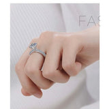 4 Prongs Solitaire Moissnite Engagement Ring Settings