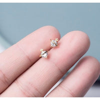 Planet Stars Studs Earrings-Mars Planets Stars Earrings