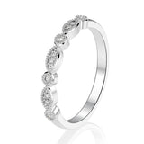 Oval Cut Wedding Ring Set