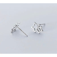 Miniature Dainty Star Celestial Earrings