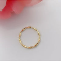Twist Braid adjustable Stackable Rings