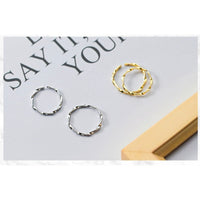 Twist Braid adjustable Stackable Rings