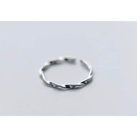 Twist Braid adjustable Stackable Rings