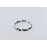 Twist Braid adjustable Stackable Rings