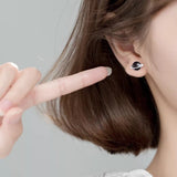 Planet Star Astronaut Stud Earrings
