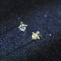 Planet Stars Studs Earrings-Mars Planets Stars Earrings