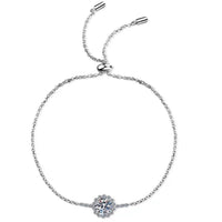 moissanite Bracelet 1ct Diamond;