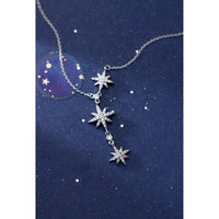 Star Y Shape-Delicate Lariat-Celestial Necklace