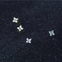 Mini Flowers Stud Earrings-ECZ012