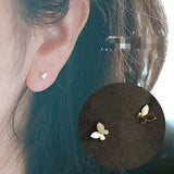 Tiny Butterfly Miniature Studs Earrings-SS009