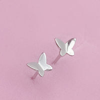 Tiny Butterfly Miniature Studs Earrings-SS009