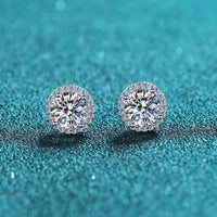 Moissanite Diamonds Studs Earrings - EM027