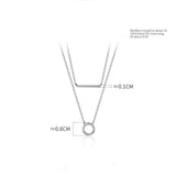 Muli Layers Minimalist Layering Multi-Strands Necklace