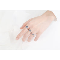 Classic Solitaire Moissanite Engagement Ring-RM003