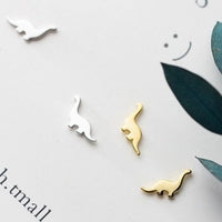 Tiny Brachiosaurus Stud Earrings