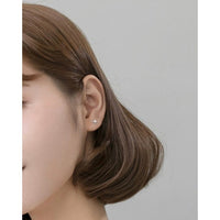 Small Star Stud Earrings - ECZ007