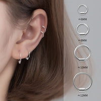 Thin Hoop Earrings