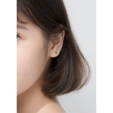 Small Emerald Green Studs Earrings
