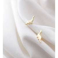Tiny Brachiosaurus Stud Earrings