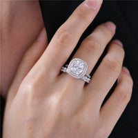 Wedding Rings, Wedding Ring Set, Simulate Diamond Ring