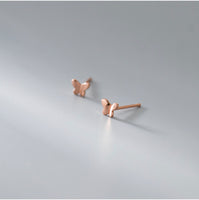 Tiny Butterfly Miniature Studs Earrings-SS009