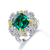 Simulate Emerald Ring