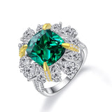 Simulate Emerald Ring