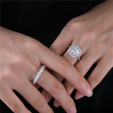 Wedding Rings, Wedding Ring Set, Simulate Diamond Ring