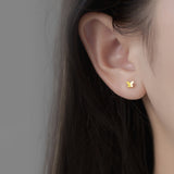 Tiny Butterfly Miniature Studs Earrings-SS009