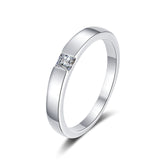 Wedding Ring, Princess Cut Ring, Small Diamond Ring