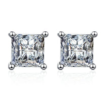 Solitaire Moissanite Diamonds Studs Earrings