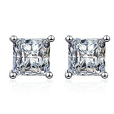 Solitaire Moissanite Diamonds Studs Earrings - EM013